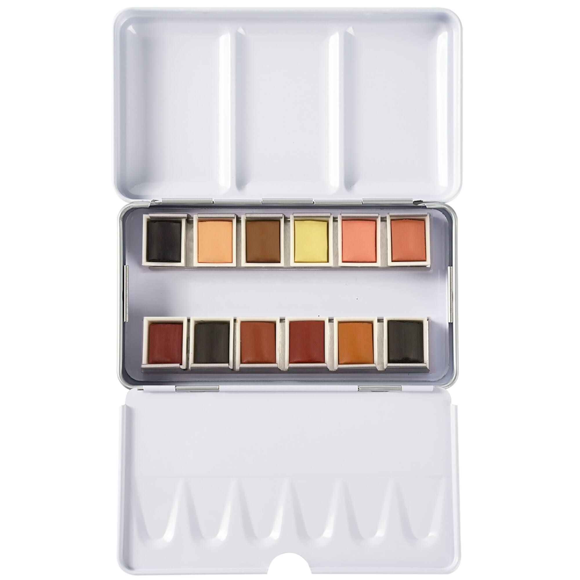 6 Pack: 12 Half Pans Portrait Watercolor Set by Artist's Loft™